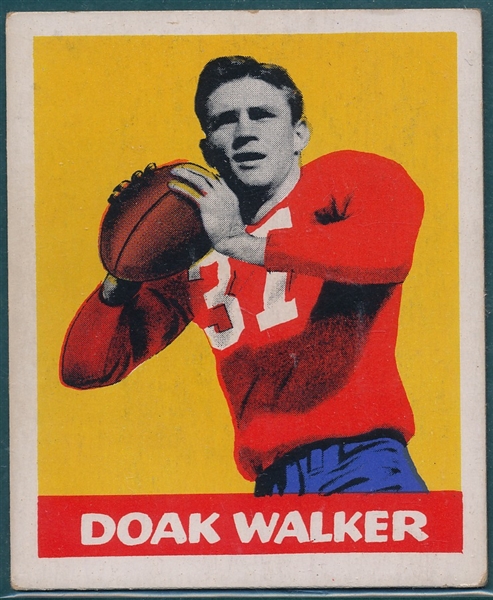 1948 Leaf Football #4 Doak Walker *Rookie*