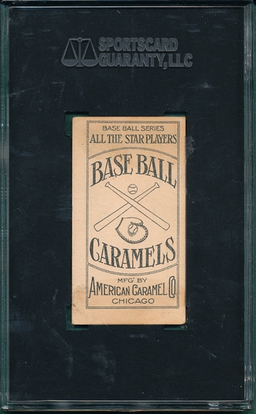 1910 E90-3 Frank Schulte American Caramel Co. SGC 40