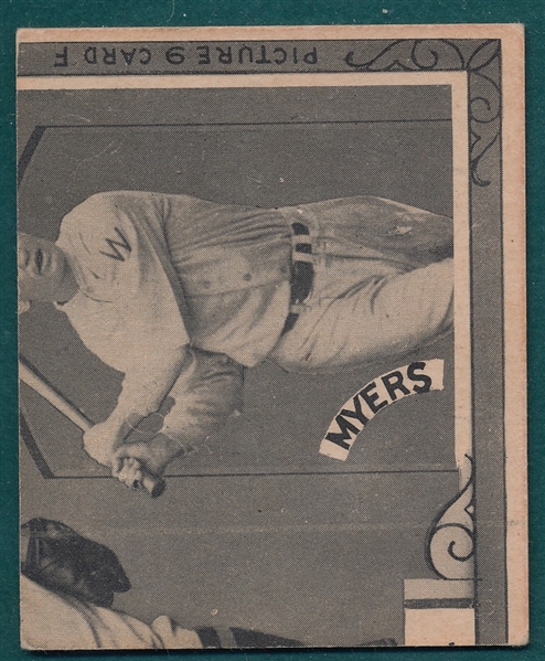 1935 Goudey #9F Tigers W/ Greenberg