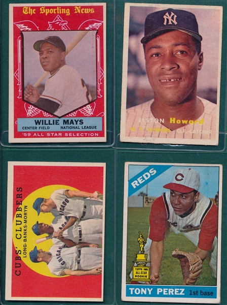 1957-66 Topps Lot of (26) W/ 1959 Mays, AS