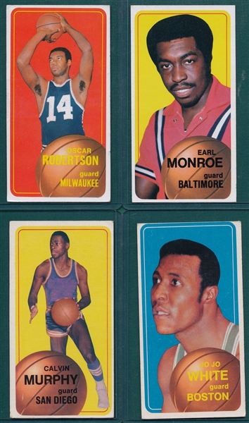1970 Topps Basketball Lot of (29) W/ #100 Oscar Robertson