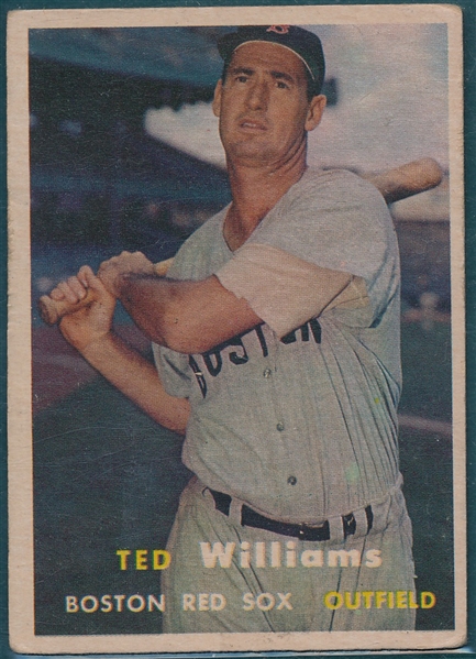 1957 Topps #1 Ted Williams 
