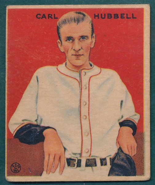 1933 Goudey #234 Carl Hubbell