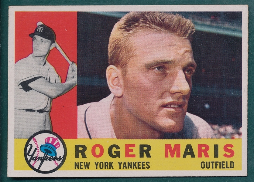 1960 Topps #377 Roger Maris