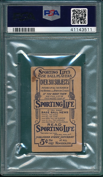 1911 M116 Collins Sporting Life PSA 2 *Pastel* 