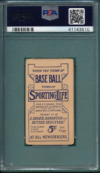 1911 M116 Duffy Sporting Life PSA 2.5