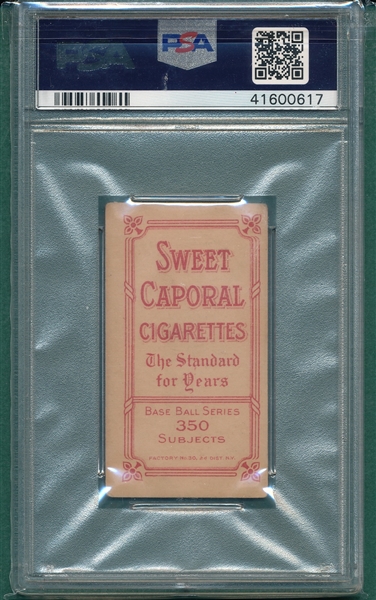 1909-1911 T206 Atz Sweet Caporal Cigarettes PSA 3.5 