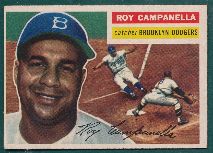1956 Topps #101 Roy Campanella *Gray*