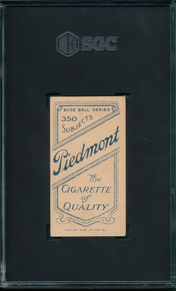 1909-1911 T206 Cree Piedmont Cigarettes SGC 4