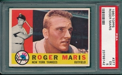 1960 Topps #377 Roger Maris PSA 5