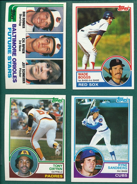 1982-85 Topps Baseball Complete Sets