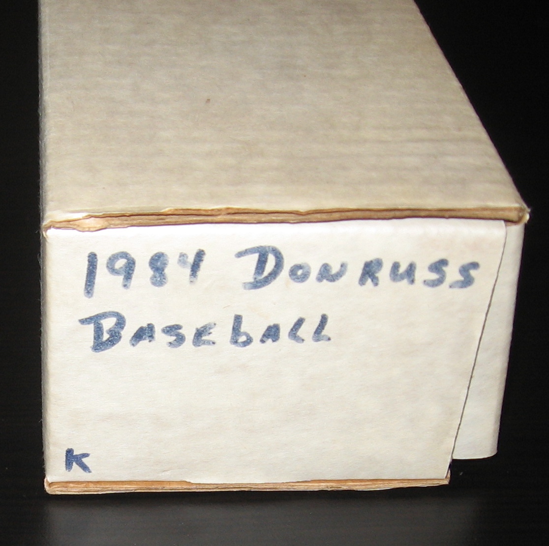 Lot Detail - 1984 Donruss Baseball Complete Set W/ Mattingly, Rookie