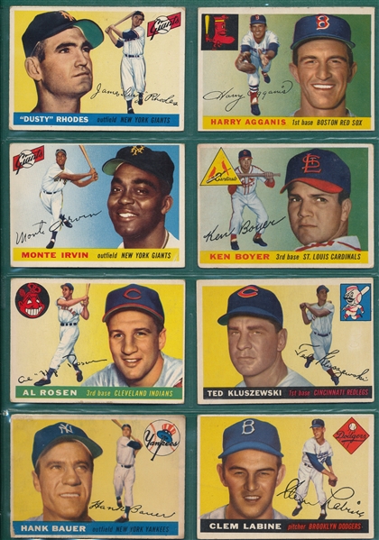 1955 Topps Baseball Partial Set (191/206) 