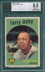 1959 Topps #455 Larry Doby BVG 8.5