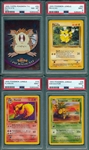 1999 Pokemon Jungle & TV, Lot of (4) W/ Pikachu PSA 9 *Mint*