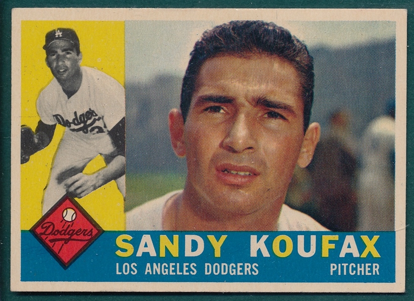 1960 Topps #343 Sandy Koufax