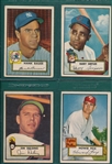 1952 Topps Lot of (22) W/ #215 Bauer