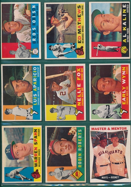 1960 Topps Lot of (468) W/ Clemente