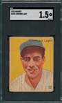 1933 Goudey #193 Lynford Lary SGC 1.5