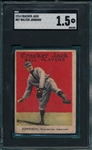 1914 Cracker Jack #57 Walter Johnson SGC 1.5