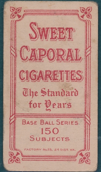 1909-1911 T206 Owen Sweet Caporal Cigarettes *Factory 25*