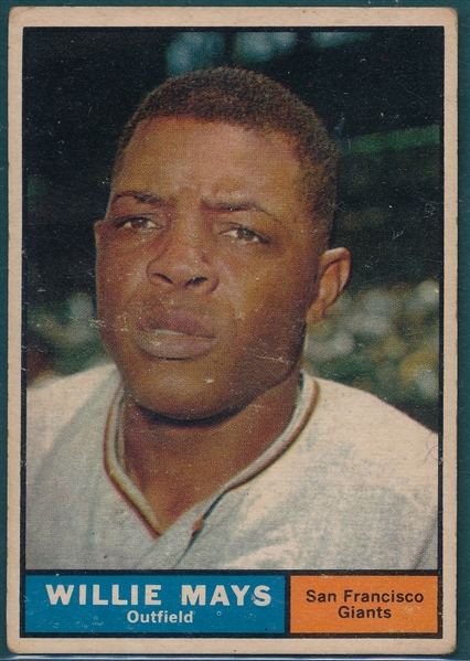 1961 Topps #150 Willie Mays