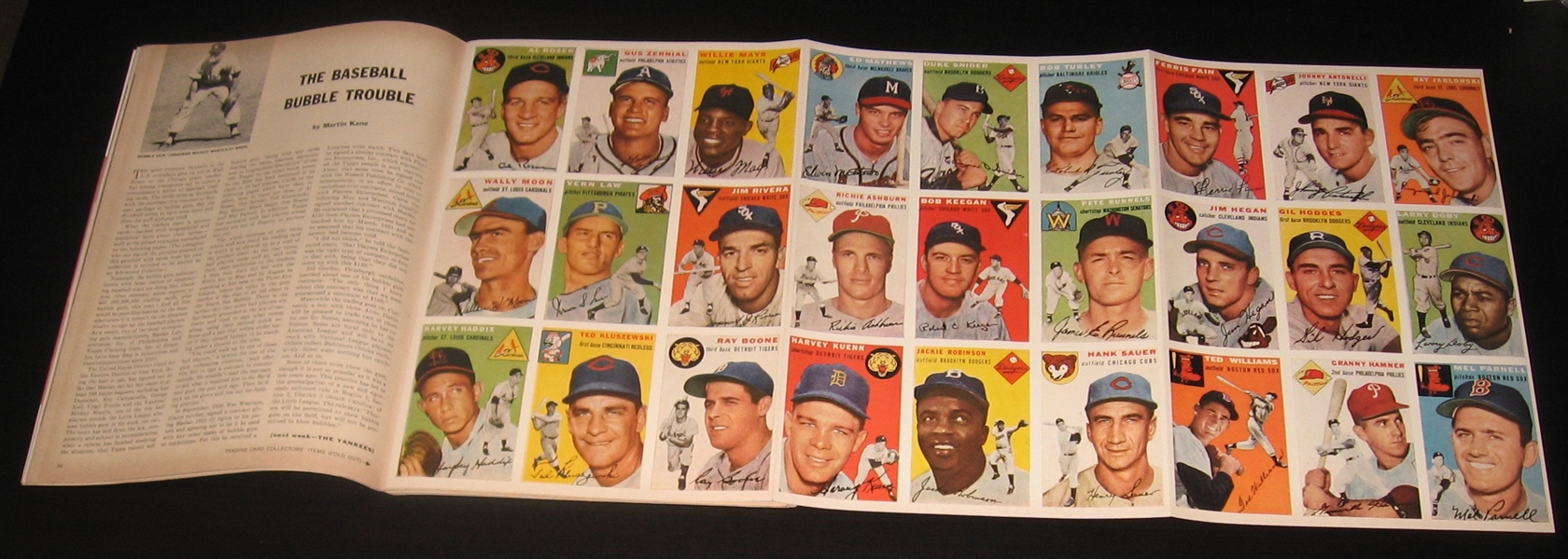 1954 Sports Illustrated (1-4) W/ Cards