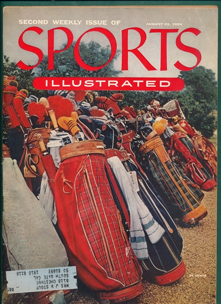 1954 Sports Illustrated (1-4) W/ Cards