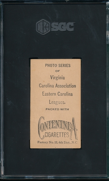 1910 T209 Gorham Contentnea Cigarettes SGC 3.5 *Photo Series* *Only One Higher*