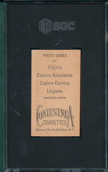 1910 T209 Newton Contentnea Cigarettes SGC 4 *Photo Series* *None Higher*