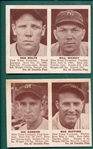 1941 Double Play #65/#66 Dickey & #67 Gordon/ #68 Ruffing, Lot of (2)