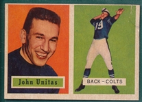 1957 Topps #138 Johnny Unitas *Rookie*