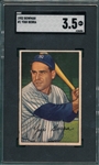 1952 Bowman #1 Yogi Berra SGC 3.5