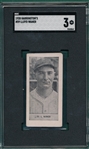 1928 Harringtons #59 Lloyd Waner SGC 3