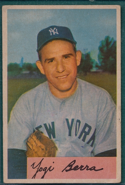 1954 Bowman #161 Yogi Berra 