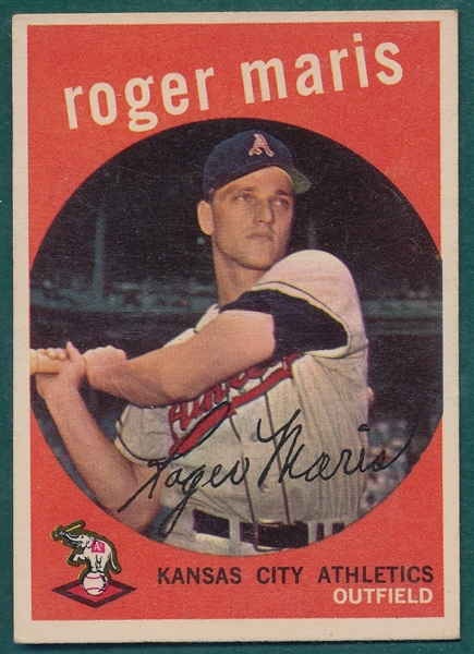 1959 Topps #202 Roger Maris