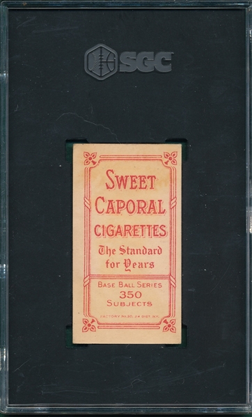 1909-1911 T206 Wright, Sweet Caporal Cigarettes SGC 4.5