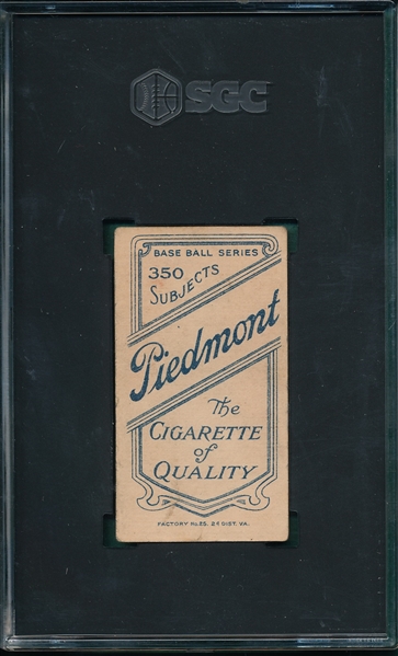 1909-1911 T206 Mitchell Piedmont Cigarettes SGC 3