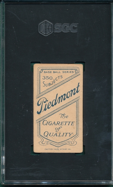 1909-1911 T206 Freeman Piedmont Cigarettes SGC 4