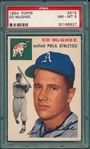 1954 Topps #215 Ed McGhee PSA 8