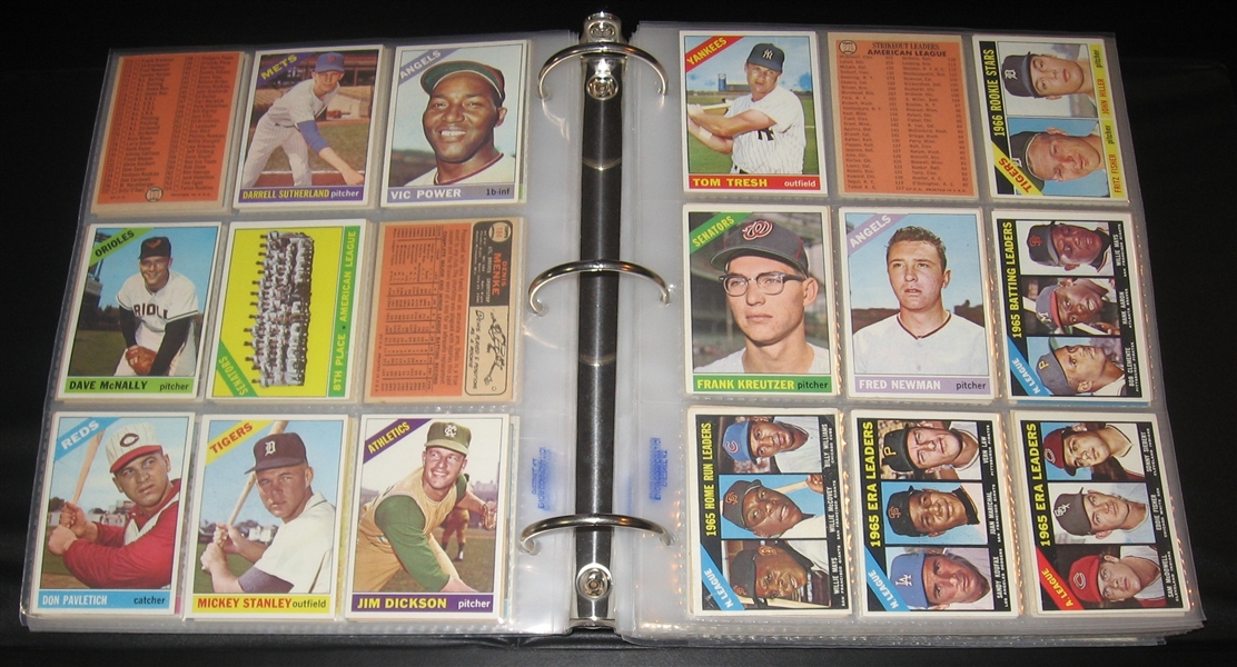 1966 Topps Lot of (277) W/ Banks