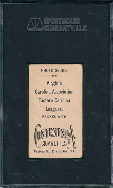 1910 T209 Biel Contentnea Cigarettes SGC 20 *Photo Series* 