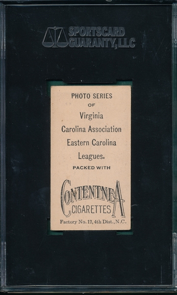 1910 T209 Dobson Contentnea Cigarettes SGC 10 *Photo Series* *Presents Much Better*