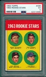 1963 Topps #496 Rookie Stars PSA 5