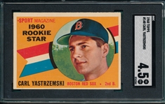 1960 Topps #148 Carl Yastrzemski SGC 4.5 *Rookie*