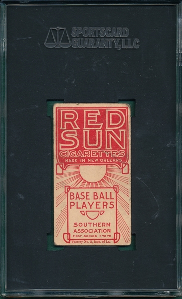 1910 T211 Wilder Red Sun Cigarettes SGC 30