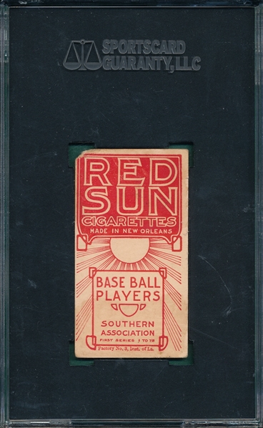 1910 T211 Greminger Red Sun Cigarettes SGC 20