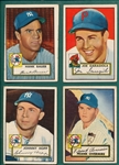 1952 Topps Lot of (19) W/ #215 Bauer