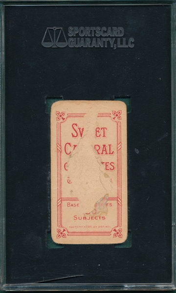 1909-1911 T206 Dahlen, Boston, Sweet Caporal Cigarettes SGC 10
