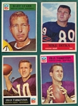1964-67 Philadelphia/Fleer Football Lot of (56) HOFers W/ #88 Bart Starr